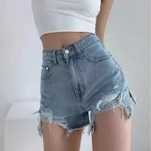 [텐바이텐][홍은]여성 찢청 핫 팬츠 데님반바지 캐주얼숏 찢청핫 핫한 숏 찢청