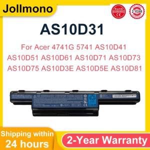 Acer Aspire V3 5741 5750 5551G 5560G AS10D31 용 새 노트북 배터리
