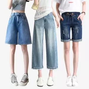 여성청반바지 숏팬츠 치마바지 3부 4부 5부 7부 8부 여름바지