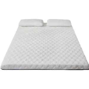원룸 패션 매트리스 white/6cm 싱글매트 커버 접이식 200 그레이 침대토퍼 20cm