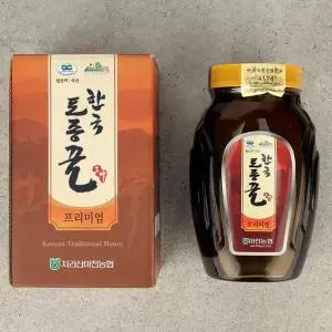 (매장정품)(지리산마천농협)지리산 마천농협 지리산 마천골 프리미엄 토종꿀(병) 1.2kg