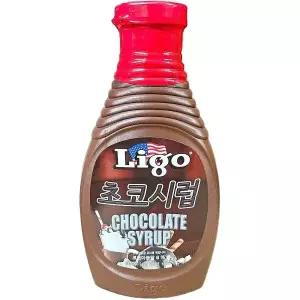(585g X 12)초코 시럽 리고/가정용/쵸코/팥빙수/간단한/간식/급식/다용도/달콤한/도넛/홈/베이킹/학교