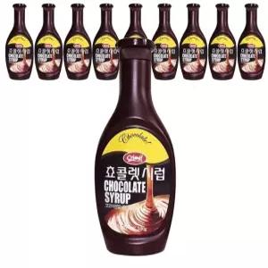엠다인 초코시럽530g 10개 까페시럽 스프레드잼 초코과자만들기