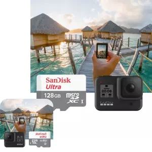 뮤 메모리 카메라 카드 호환 핸드폰 고프로 스마트폰 액션캠 SD 128GB 이북리더기 마이크로SD 휴대폰