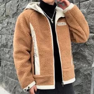 [하프클럽/]남성용 플리스 점퍼 집업 야상 재킷 3색 겨울 아우터