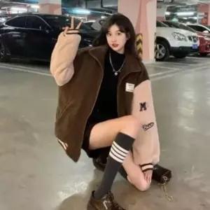 [다잇템] 여성 플리스 퍼 일상용 재킷24696819588872