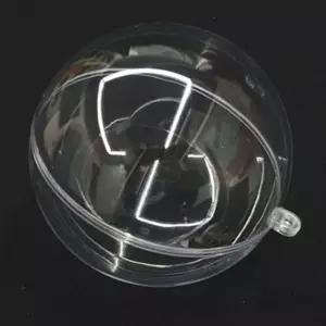 이벤트 파티용품 플라스틱 데코 뽑기캡슐 투명공 9cm 4p