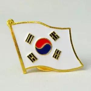 [셀러에이드]기념품 뱃지 태극기 메탈 금장 브로치 선물용 옷뱃지 옷브로치
