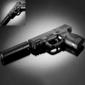 오 MP 9C SILENCER 사일런서 소음기 스미스 웰슨 에어건 비비탄총 비비탄건 핸드건