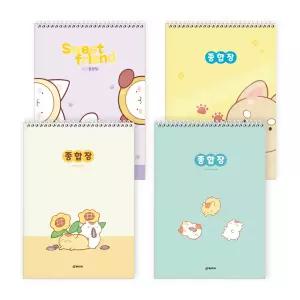 (35000) 클라리온 리틀푸링 무선 종합장 42매 10권