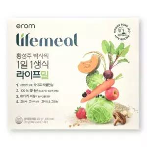 이롬 황성주 1일 1생식 라이프밀 30g X 14포 1박스 식사 대용 간편 영양식