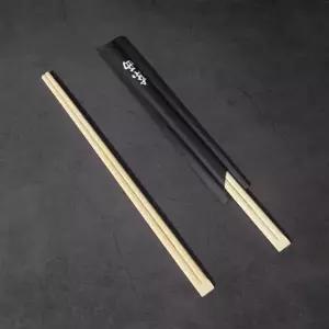 일회용젓가락 나무젓가락 검정 24cm 반포장 2000개