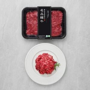 횡성한우 1+등급 불고기용 (냉장) 300g × 1팩