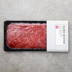 남도화우 한우 암소 1등급 다짐육 (냉장) 300g × 1개