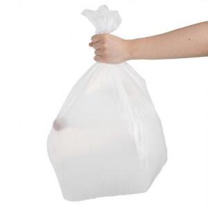 코멧 배접 쓰레기 비닐봉투 50L × 화이트 100매