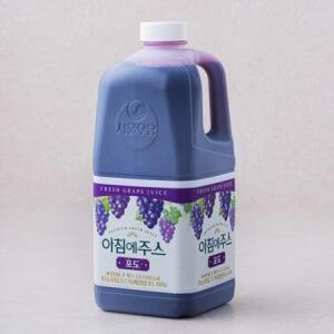 서울우유 아침에주스 포도, 1.8L, 1개 one option
