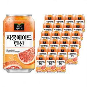 미닛메이드 자몽에이드 탄산, 355ml, 24개 one option
