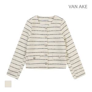 [반에이크] 라인패턴 라운드넥 자켓_VB34JKM302Z