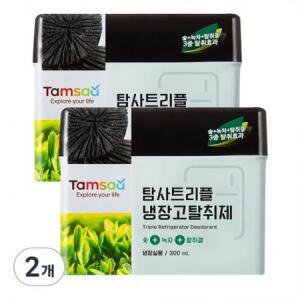 탐사 트리플 냉장고 탈취제 대용량, 300g, 2개 one option