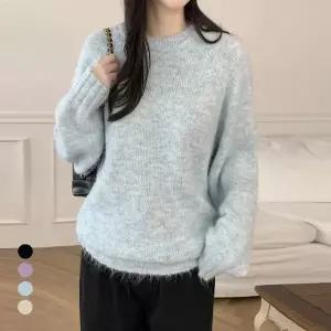 KARRA (77까지)플러스도톰라운드니트_A5W0114