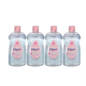 존슨즈 베이비 오일 레귤러 파우더향 500ml x4개
