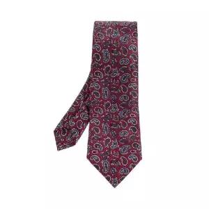 Etro 자카드 페이즐리 로고 패치 타이 MASA0001AQ402 S9865 TP961673650