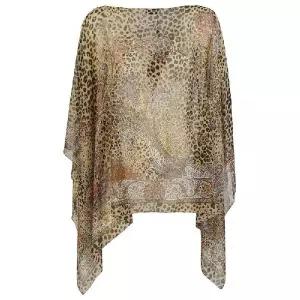 Etro Animalier 페이즐리 판초 케이프 WRJA0027AKG71 X0826MARRONEFANTASIA TP974500103