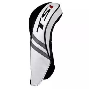 New Titleist Golf TSi 드라이버 헤드커버 가죽 커버 - 블랙 화이트 레드