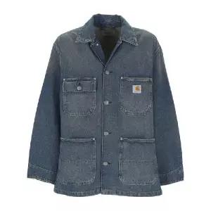 칼하트 WIP 워크웨어 데님 코트 I036256 01B7BLUEGRINDWASH TP976977935