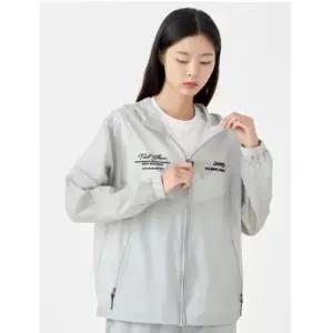 JEEP 홑겹 스몰로고 바람막이 JN2JPU236-그레이