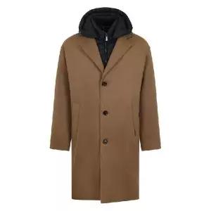 무어러 핀토리 후드 롱 코트 PINTORILEF BEAVER TP977239783