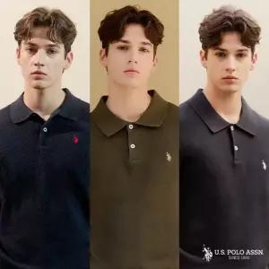 유에스피에이 [최신상 앱2만][U.S POLO ASSN.] 26SS 프렌치린넨 블렌디드 반팔니트 3종 남성
