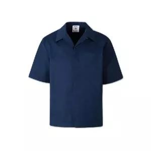 카사블랑카 모노그램 반팔 셔츠 MSP26SH228100COTTON 02BLUE TP978184410