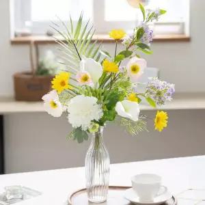 아트박스/플라워트리 대형 데이지 조화 화병 아카시아 set 53cm DIY 장식