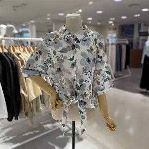 스테파니 A26SH6219 수채화꽃 묶음 셔츠