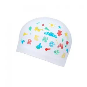 매장정품 레노마 RENOMA RENOMASWIM 용품 아동 일러스트 드로잉 PU 수모 화이트 RO-RC2F754-WH 5017356829