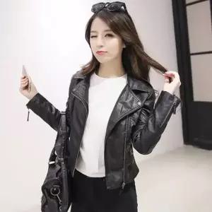 [텐바이텐]레더 가죽점퍼 점퍼 가죽 자켓 라이더 데일리 RIDER05 여성