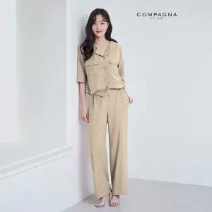 [꼼빠니아]버튼 슬림핏 팬츠 CU24TP2002432A_P423372931