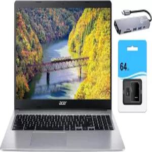 Acer 크롬북 315 노트북 컴퓨터 2023 15.6인치 HD 디스플레이 인텔 셀러론 N4020 최대 2.8GHz 4GB RAM