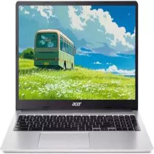 Acer 크롬북 315 15.6인치 FHD 디스플레이 노트북 인텔 셀러론 N4500 4GB RAM eMMC 웹캠 크롬 OS 퓨어 실버