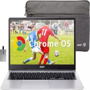 Acer 315 15.6인치 FHD 크롬북 인텔 셀러론 N4500 4GB LPDDR4 RAM eMMC UHD 그래픽 HD 웹캠 숫자 키패드