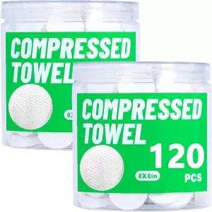 240 PCS 일회용 페이스 타월 압축 여행 캠핑 하이킹용 코인 매직 휴대용 소프트 티슈 물티슈 핸드 홈 뷰티