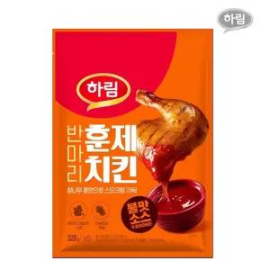 하림-반마리 훈제치킨 불맛소스 320gx2봉