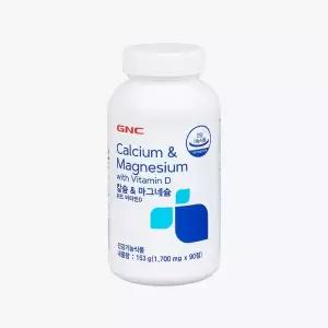 [롯데백화점]GNC [GNC] 칼슘&마그네슘 위드 비타민D(1700mg*90정/45일분)