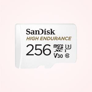 [샌디스크]MicroSDXC High Endurance 256G U3 4K V30 TLC QQNR ST1