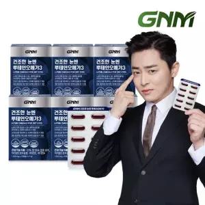 GNM 자연의품격 [건조한 눈 개선] 루테인 오메가3 6박스 총 6개월분 눈건강 비타민A 비타민E