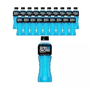 파워에이드 마운틴블라스트 600ml, 20개
