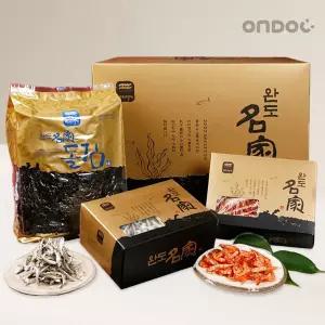 갤러리아 [온도씨]건어물 웰빙세트 1호(돌김100장,새우300g,조림멸치500g)