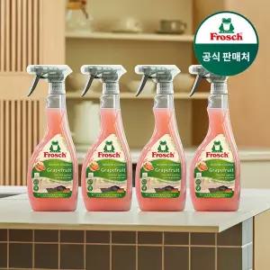 [프로쉬] 독일 다목적 자몽 기름때 클리너 500ml 4개