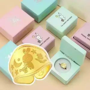 순금 시그니처 토끼돌반지 3.75g 아기 조카 첫돌 백일 돌잔치 선물
